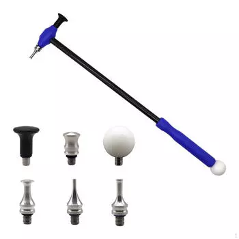 Инструмент для ремонта автомобиля, автоматический комплект, компактный портативный инструмент для удаления кузова и других вмятин, металлическая пластина