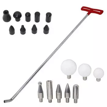 Инструмент для ремонта автомобиля Съемник вмятин для кузова автомобиля Набор для удаления вмятин Стабильное удаление вмятин с высокой твердостью захвата для автомобильных принадлежностей as the picture