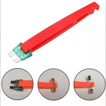 Инструмент для ремонта автомобиля, штатив, стеклянная трубка, вытащить предохранитель, специальный зажим для инструментов None красный