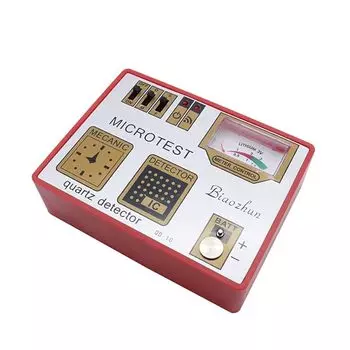 Инструмент для ремонта батареи кварцевого часового механизма Размагничиватель Тестер для часовщиков Детектор размагничивания
