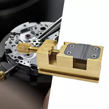 Инструмент для ремонта часов, настольный тиск, портативный, компактный, многоцелевой держатель, аксессуар для тисков