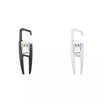 Инструмент для ремонта дерна для гольфа Вилы для гольфа Вилка для паттинг-грина Учебные пособия (черный)