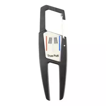 Инструмент для ремонта дерна для гольфа Вилы для гольфа Вилка для паттинг-грина Учебные пособия (черный)