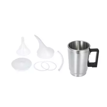 Инструмент для ремонта фар автомобиля, набор инструментов для полировки фар, нагревательная чашка для распыления, электрическая EU Plug серебряный