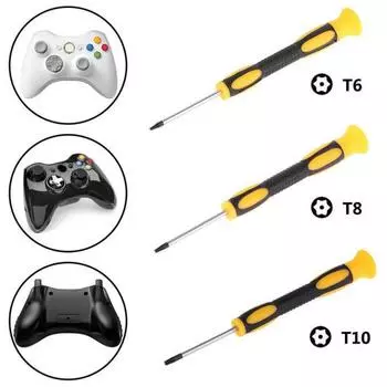 Инструмент для ремонта игровых отверток T6 T8 T10 для контроллера Nintendo Xbox 360 PS3/PS4