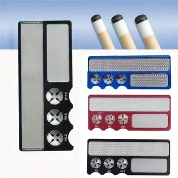 Инструмент для ремонта, корректор наконечника бильярдного кия, эффективный инструмент для ремонта наконечника кия, полировщик, формирователь бильярдного кия