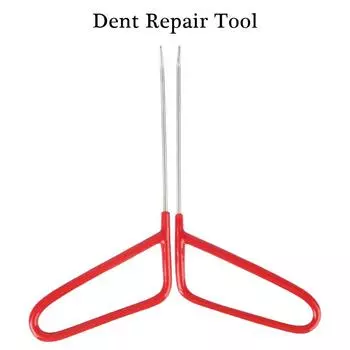 Инструмент для ремонта крючка с плоским стержнем из нержавеющей стали, инструмент для удаления вмятин на кузове автомобиля, стержень для ремонта вмятин автомобиля, крючок для ремонта вмятин, инструмент для ремонта вмятин 2pcs