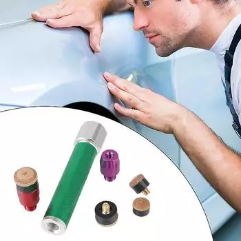 Инструмент для ремонта кузова автомобиля, автомобильные аксессуары для ремонта вмятин на автомобиле, молоток с наконечником, инструмент для удаления вмятин, PDR, ремонт вмятин на автомобиле, 5 шт. Green