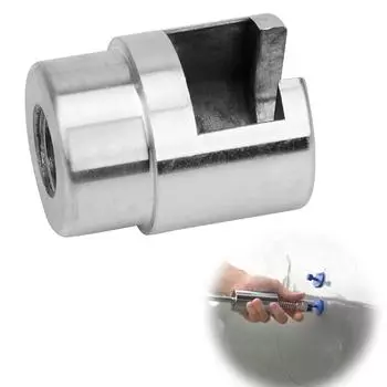 Инструмент для ремонта обратный молоток и вытягивающий язычок беспокрасочный ремонт вмятин адаптер для ремонта вмятин аксессуары для удаления града головка съемника для ремонта вмятин на автомобиле серебряный