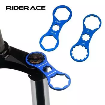 Инструмент для ремонта передней вилки велосипеда, ключ для передней вилки горного велосипеда, алюминиевый инструмент для SR Suntour XCR/XCM/XCT/RST 8/12T 27/28 мм