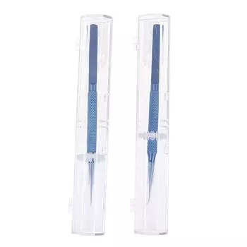 Инструмент для ремонта пинцетов из титанового сплава, прецизионные пинцеты с краями 0,15 мм, отпечатки пальцев Curve