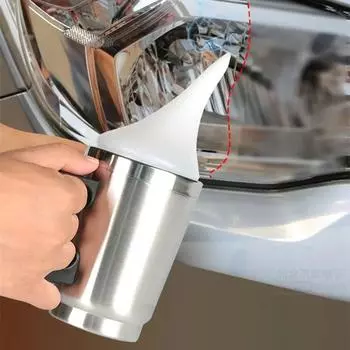 Инструмент для ремонта полировки фар автомобиля, чашка для распыления с подогревом, набор инструментов для полировки фар, ремонт чашек с электронагревом, восстановление чёрный