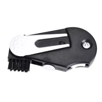 Инструмент для ремонта поля для гольфа Аксессуары для поля для гольфа Инструмент для ремонта дерна для гольфа Счетчик очков вилки Green Fork чёрный