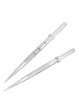 Инструмент для ремонта Регулируемый пинцет с защелкой Антистатический 165 мм для ювелирных изделий Электронные компоненты удерживаются плотно точность