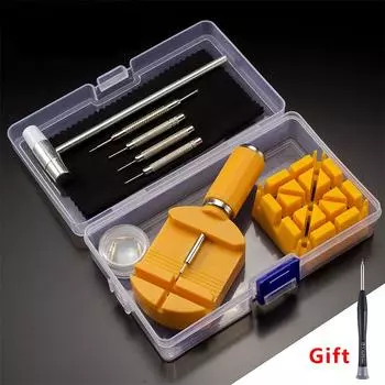 Инструмент для ремонта ремешка для часов, регулировка металлического часового инструмента с помощью штифта для часового ремешка, инструмент для снятия штифта для браслета, легко снимается, регулируется