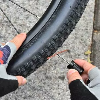 Инструмент для ремонта велосипеда, вилка, сверло, вакуумный ремонт шин, специальный портативный аварийный ремень с 5 полосками для ремонта шин
