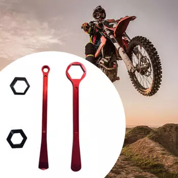 Инструмент для ремонта велосипедных шин и мотокросса красный