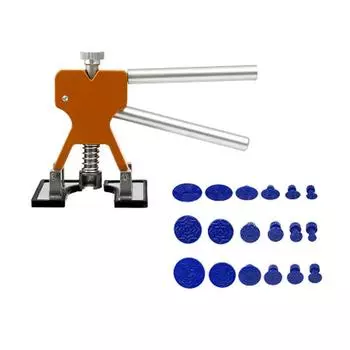Инструмент для ремонта вмятин на автомобиле, механический инструмент для кузова автомобиля, листовой металл, беспокрасочное удаление вмятин, набор ручных инструментов золотой