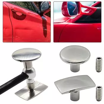 Инструмент для ремонта вмятин на автомобиле, многоголовочная выравнивающая яма из углеродного волокна, головка с резьбой M8, замена вмятин без использования молотка для ремонта листового металла до P2H8