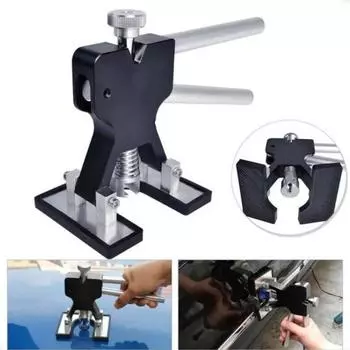 Инструмент для ремонта вмятин на автомобиле Набор для ремонта вмятин на кузове автомобиля Съемник вмятин на автомобиле чёрный