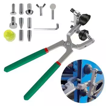 Инструмент для ремонта вмятин на автомобиле. Плоскогубцы с присоской. Ремонт вмятин на кромке кузова автомобиля. Плоскогубцы для удаления вмятин. Небольшие вмятины, повреждения градом.