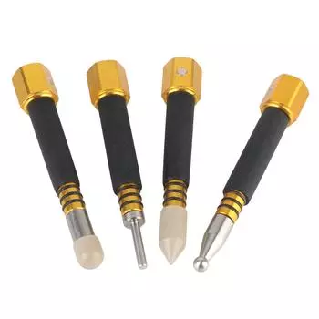 Инструмент для ремонта вмятин на кузове автомобиля, магнитная ручка, 4 шт., автомобильные аксессуары, инструмент для ремонта вмятин, нескользящий инструмент без покраски