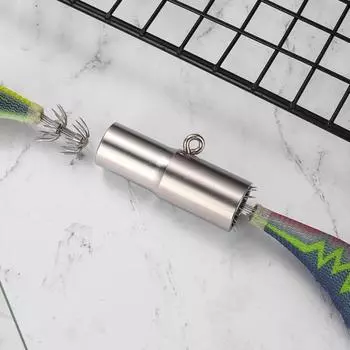 Инструмент для ремонта выпрямителя крючка кальмара Инструмент для выпрямления крючка осьминога из нержавеющей стали Корректор крючка осьминога Приманки для кальмаров Инструменты для рыболовной наживки