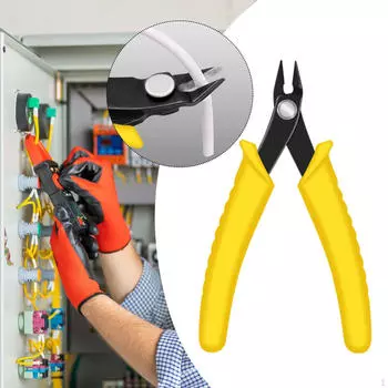 Инструмент для резки электрических проводов и кабелей Эргономичная удобная рукоятка Ручной для ремонта для электрика Yellow Handle