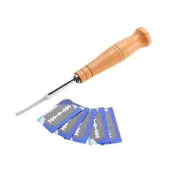 Инструмент для резки хлеба, инструмент для резки теста, бритва с защитным лезвием #E, изогнутый нож, форма для эклера