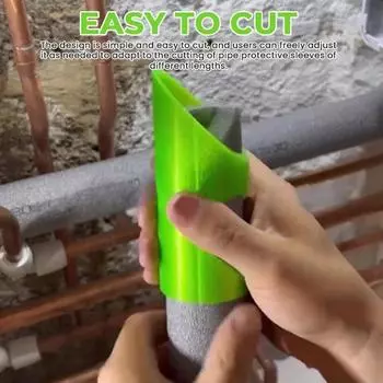 Инструмент для резки пенопластовых труб, приспособление для резки изоляции, эффективное и универсальное приспособление для резки изоляции для домашнего хозяйства, промышленности зелёный
