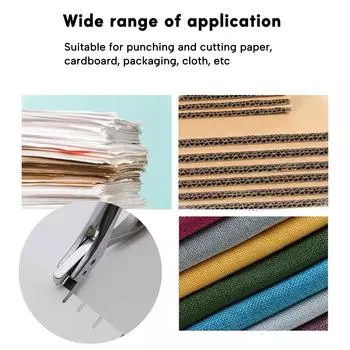Инструмент для резки поделок Острый дырокол Плоскогубцы Простое пружинное действие Стильный дизайн, антикоррозийный, мощный инструмент для пробивки отверстий