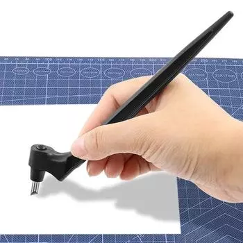 Инструмент для резки поделок Yousheng, вращающееся на 360 градусов лезвие, резак для бумаги с гравировальными головками 15/45 градусов, трафаретный резак для скрапбукинга своими руками