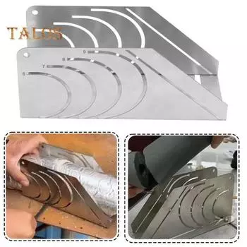 Инструмент для резки труб, высокоточный регулируемый изоляционный универсальный дизайн, простой в эксплуатации труборез из нержавеющей стали с резиновой изоляцией под углом 45 градусов Sets