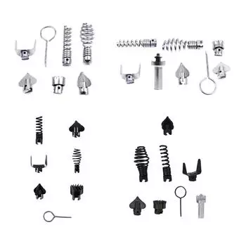 Инструмент для резки трубочиста Комплект режущих головок для дренажных шнеков Машины для прочистки труб Машина для прочистки трубопроводов Ванна