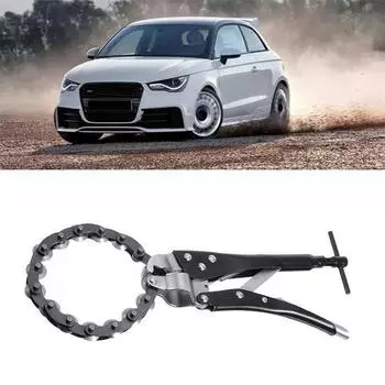 Инструмент для резки выхлопной трубы автомобиля, цепной резак для выхлопных труб, эргономичная конструкция ручки, многоразовый многоколесный лезвие, резак для трубок