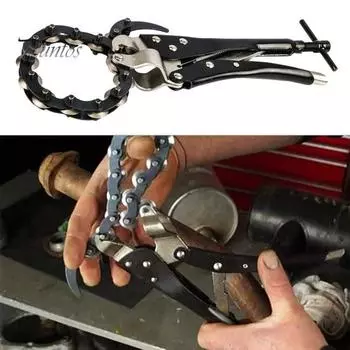 Инструмент для резки выхлопной трубы автомобиля, цепной резак для выхлопных труб, эргономичная конструкция ручки, многоразовый многоколесный лезвие, резак для трубок чёрный