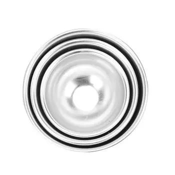 Инструмент для самостоятельного изготовления, 6 шт., форма для торта из мороженого, алюминиевый сплав, полукруглая сферическая форма, форма для ванны, бомбочка светло-серый