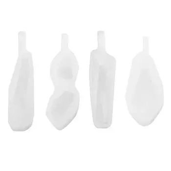 Инструмент для самостоятельной работы, нестандартная форма из эпоксидной смолы, ожерелье, серьги, кулон, ювелирные изделия, силиконовая форма Mold 2