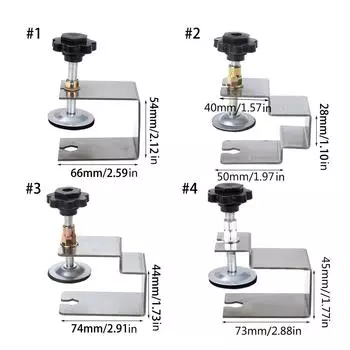 Инструмент для сборки шкафа Jig Furniture Монтажные зажимы для передней панели стальных ящиков Зажимы для панелей ящиков Простой и быстрый инструмент для сборки шкафа Jig Cabinet Tool 2