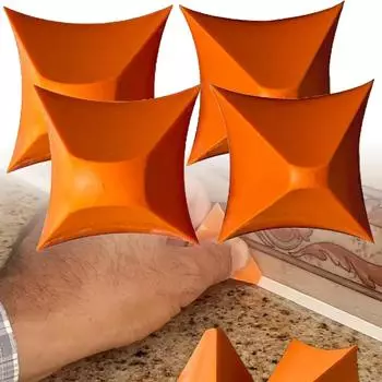 Инструмент для швов из силикона, Инструменты для швов из силикона, Этот силиконовый инструмент, Многоразовый аппликатор для герметика, Инструмент для отделки, Инструмент для герметизации швов на кухне, в ванной, в стыке