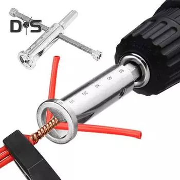 Инструмент для скручивания проводов Скручиватель кабеля Высокоточная прочная конструкция Быстроразъемный соединитель Аксессуары для электроинструмента A