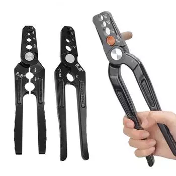 Инструмент для скругления медных труб Плоскогубцы для ремонта плоских труб Инструменты для ремонта холодильных труб Инструмент для кондиционирования K1N0 Black-A