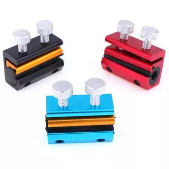 Инструмент для смазки троса дроссельной заслонки сцепления квадроцикла Масленка для тормоза Инструмент для смазки алюминиевого троса мотоцикла Детали тормозов мотоцикла красный