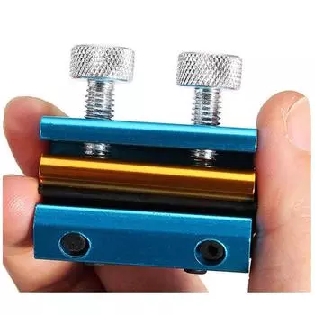 Инструмент для смазки троса дроссельной заслонки сцепления квадроцикла Масленка для тормоза Инструмент для смазки алюминиевого троса мотоцикла Детали тормозов мотоцикла чёрный