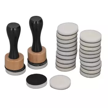 Инструмент для смешивания чернил Инструмент для смешивания красок с 24 сменными поролоновыми подушечками для скрапбукинга Резиновая штамповка