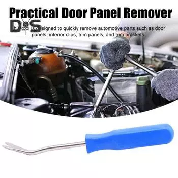 Инструмент для снятия автомобильных зажимов, инструмент для демонтажа дверных панелей, инструмент для снятия заклепок отделки, комплект для разборки окон салона автомобиля для автолюбителей синий