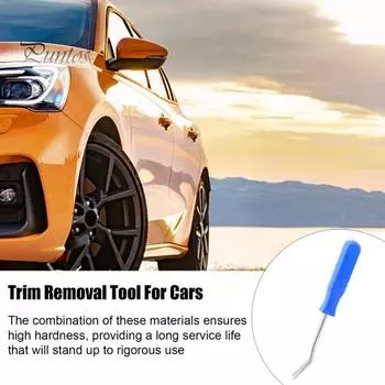 Инструмент для снятия автомобильных зажимов, инструмент для демонтажа дверных панелей, инструмент для снятия заклепок отделки, комплект для разборки окон салона автомобиля для автолюбителей синий
