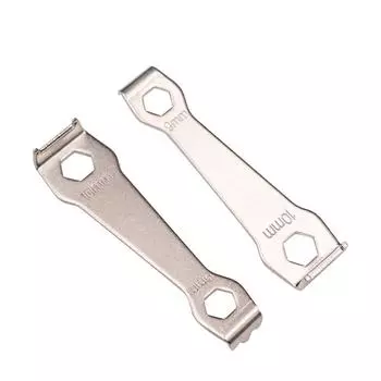 Инструмент для снятия болтов звездочки велосипеда MTB Инструменты для разборки гвоздевой пластины звездочки для ремонта велосипеда Снятие и установка винта гаечный ключ белый