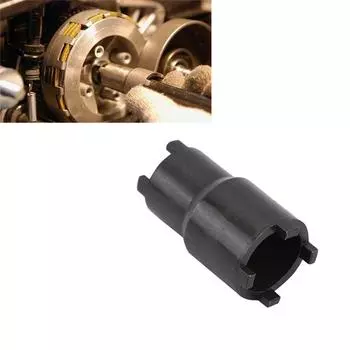 Инструмент для снятия двойной гайки сцепления на мотоцикле, велосипеде, снятие гайки сцепления стартера чёрный