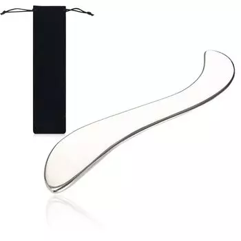 Инструмент для снятия фасции Phyxiul Kassa Plate, нержавеющая сталь, массаж всего тела, нож для фасции, массаж лица для ног и спины, шеи, плеч,